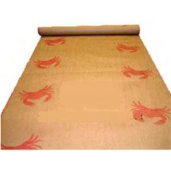 Crab Design Table Covering - Paper Banquet Roll - Crab Design Table Covering - Paper Banquet Roll - Image 0 of 0