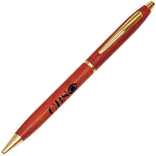 Slimline rosewood mechanical pencil