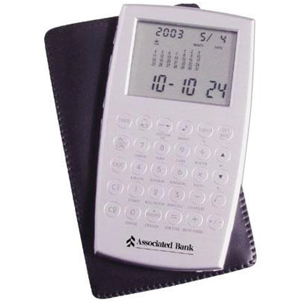 Slim Aluminum Calculator with Case
