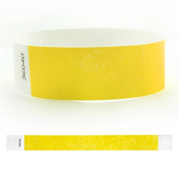 Tyvek® 1" Solid Stock Color Wristband - Tyvek® 1" Solid Stock Color Wristband - Image 5 of 16