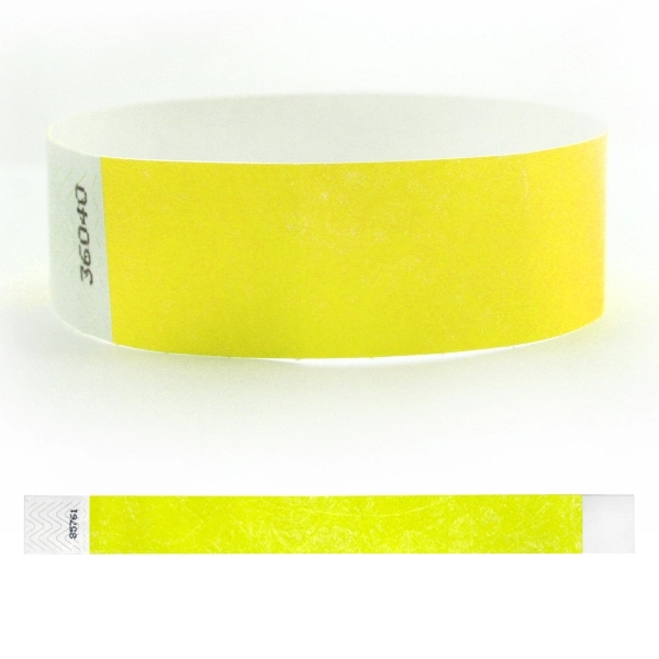 Tyvek® 1" Solid Stock Color Wristband - Tyvek® 1" Solid Stock Color Wristband - Image 3 of 16