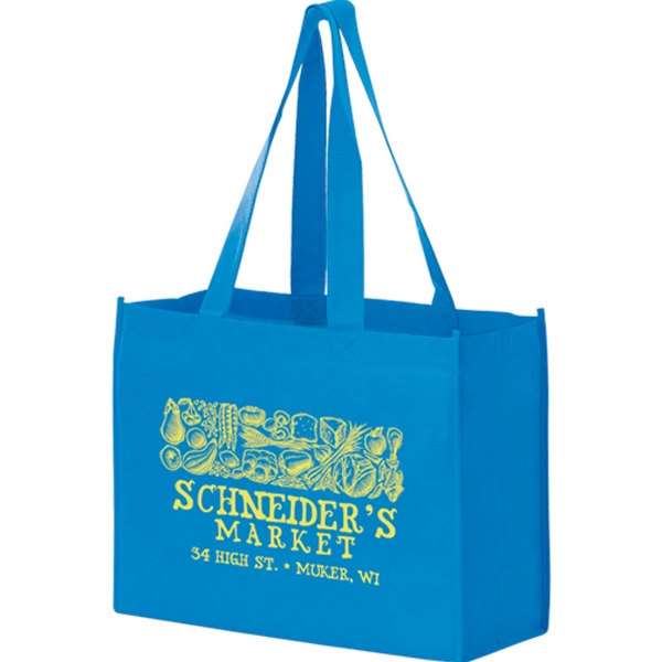 Side Pocket Tote Bag - Screen Print - Side Pocket Tote Bag - Screen Print - Image 0 of 16