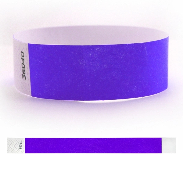 Tyvek® 1" Solid Stock Color Wristband - Tyvek® 1" Solid Stock Color Wristband - Image 2 of 16