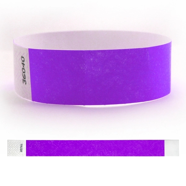 Tyvek® 1" Solid Stock Color Wristband - Tyvek® 1" Solid Stock Color Wristband - Image 1 of 16