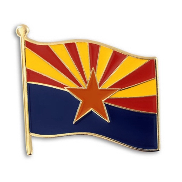 Arizona State Flag Pin - Arizona State Flag Pin - Image 0 of 0