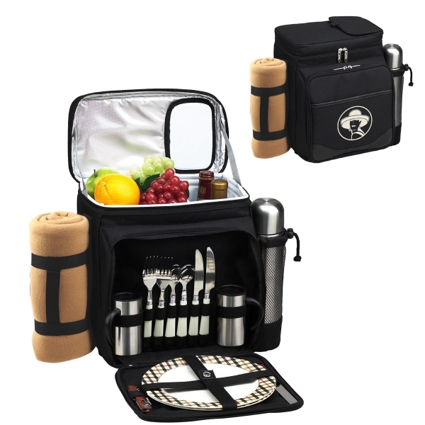 Picnic Set for 2 with Cooler - Picnic Set for 2 with Cooler - Image 3 of 13