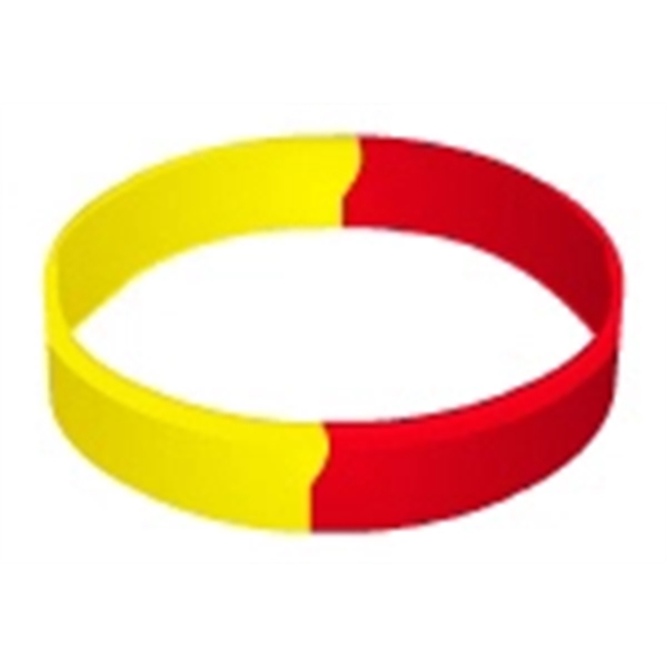 Segmented Silicone Wristband - Segmented Silicone Wristband - Image 0 of 5