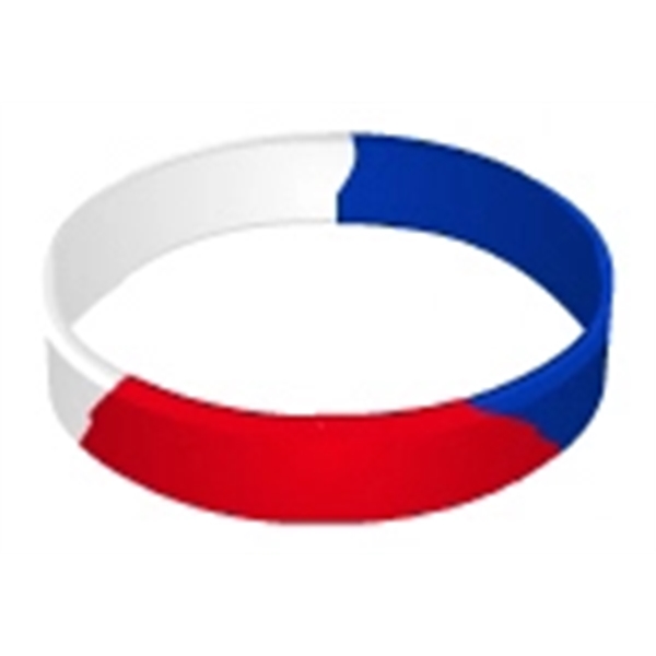 Segmented Silicone Wristband - Segmented Silicone Wristband - Image 1 of 5