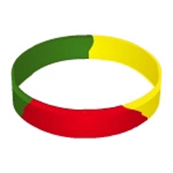 Segmented Silicone Wristband - Segmented Silicone Wristband - Image 2 of 5