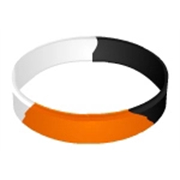 Segmented Silicone Wristband - Segmented Silicone Wristband - Image 3 of 5