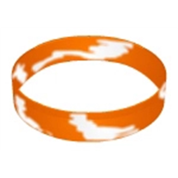 Swirl Silicone Wristband - Swirl Silicone Wristband - Image 3 of 5