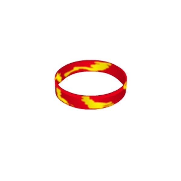 Swirl Silicone Wristband - Swirl Silicone Wristband - Image 4 of 5