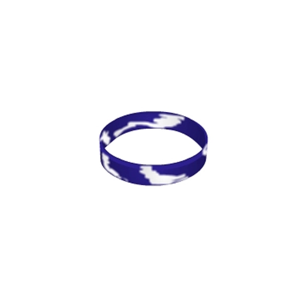 Swirl Silicone Wristband - Swirl Silicone Wristband - Image 5 of 5
