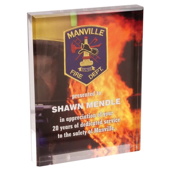 Sublimated Acrylic Rectangle Award - Sublimated Acrylic Rectangle Award - Image 0 of 0