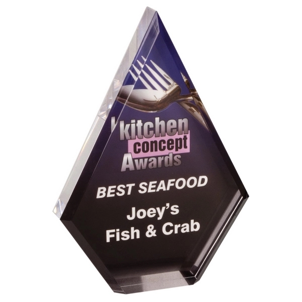 Sublimated Acrylic Diamond Award - Sublimated Acrylic Diamond Award - Image 0 of 0