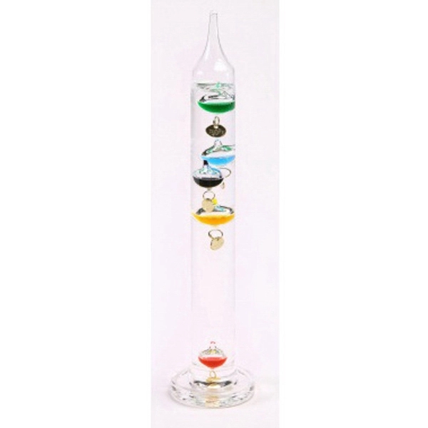 7" Glass Galileo Thermometer