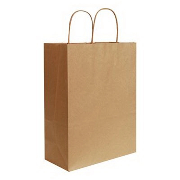 Natural Kraft Shopping Bag (10" x 5" x 13 1/2") - Natural Kraft Shopping Bag (10" x 5" x 13 1/2") - Image 0 of 0