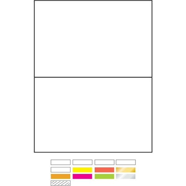 White Litho Laser Labels