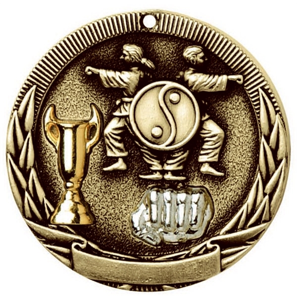 Tri-Colored Medals, 2" - Tri-Colored Medals, 2" - Image 9 of 17