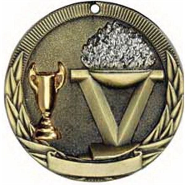 Tri-Colored Medals, 2" - Tri-Colored Medals, 2" - Image 3 of 17