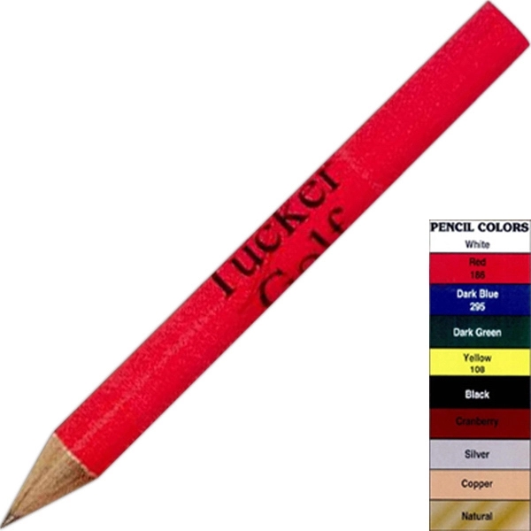 Round Golf Pencil - Round Golf Pencil - Image 1 of 1