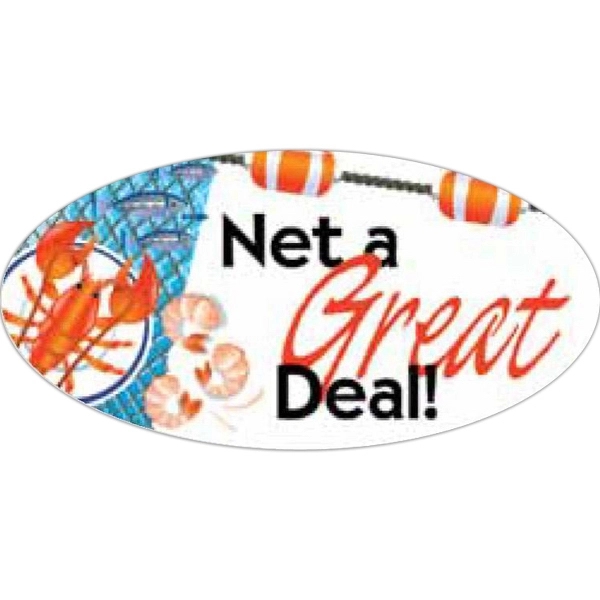 FasTurn® Oval Labels - Group D - 1C - FasTurn® Oval Labels - Group D - 1C - Image 1 of 2