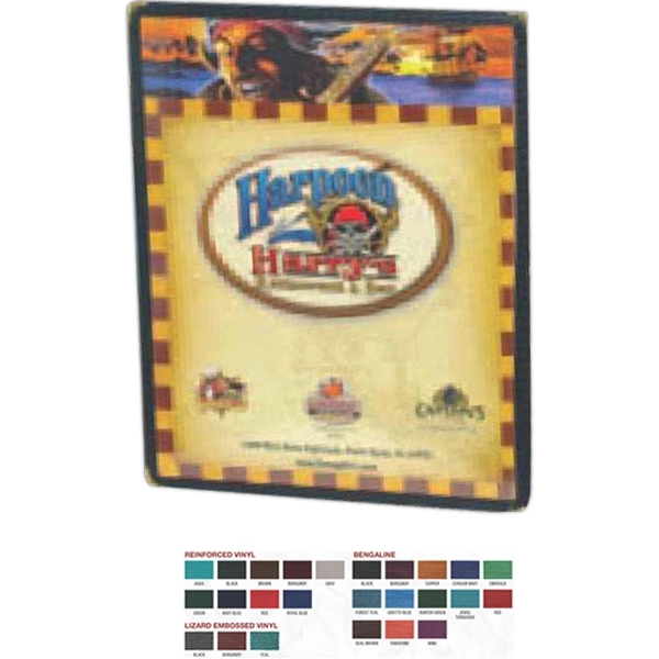 Single Panel/2 View Menu Jacket - Single Panel/2 View Menu Jacket - Image 0 of 0