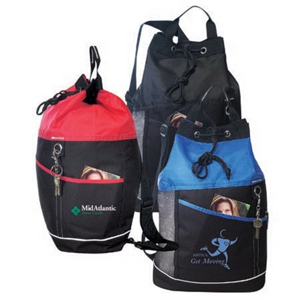 On-The-Go, DRAWSTRING MESH BODYPACK - On-The-Go, DRAWSTRING MESH BODYPACK - Image 0 of 3