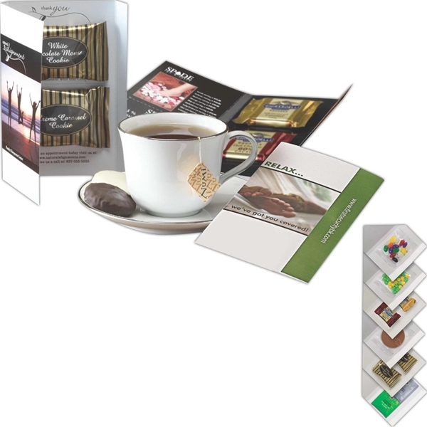 Custom Imprinted Calling Card with Stash Tea Assortment