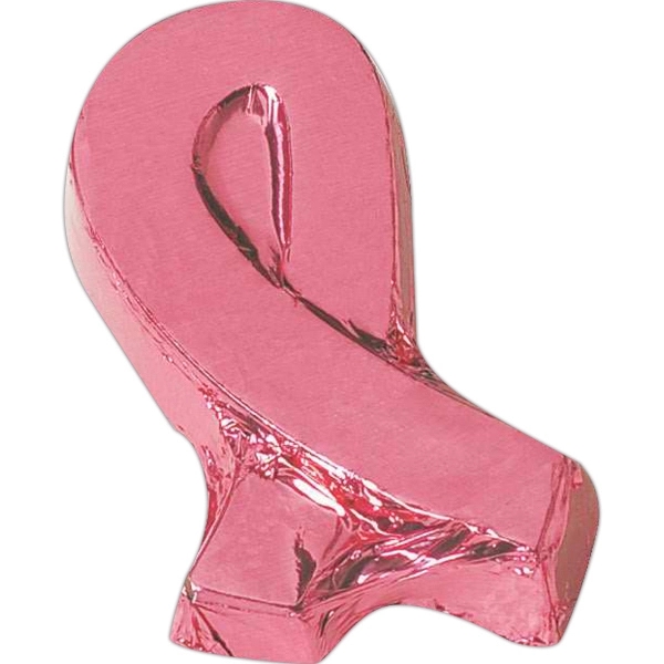 1 oz Foiled Wrapped Chocolate Awareness Ribbon