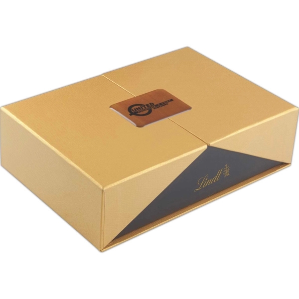 Golden box of Lindt Sweets