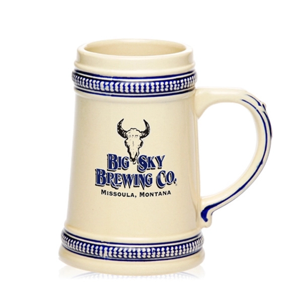18.5 oz. Ceramic Beer Mugs - 18.5 oz. Ceramic Beer Mugs - Image 0 of 1