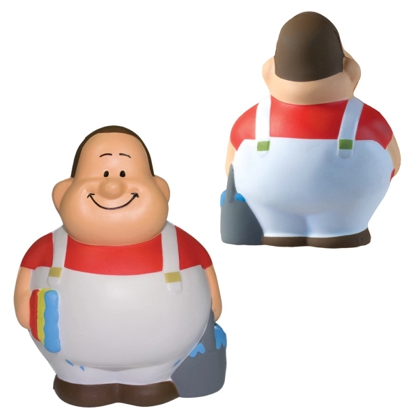 Squeezies® Painter Bert™ Stress Reliever