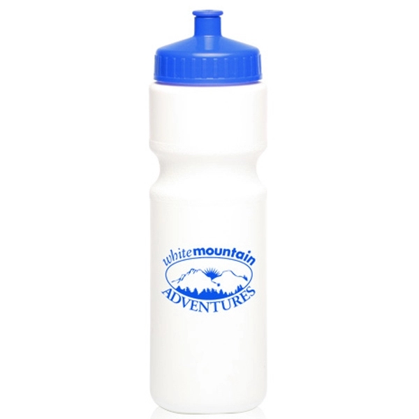 28 oz. Push Cap Plastic Water Bottle - 28 oz. Push Cap Plastic Water Bottle - Image 6 of 17