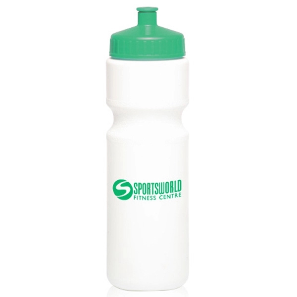 28 oz. Push Cap Plastic Water Bottle - 28 oz. Push Cap Plastic Water Bottle - Image 4 of 17
