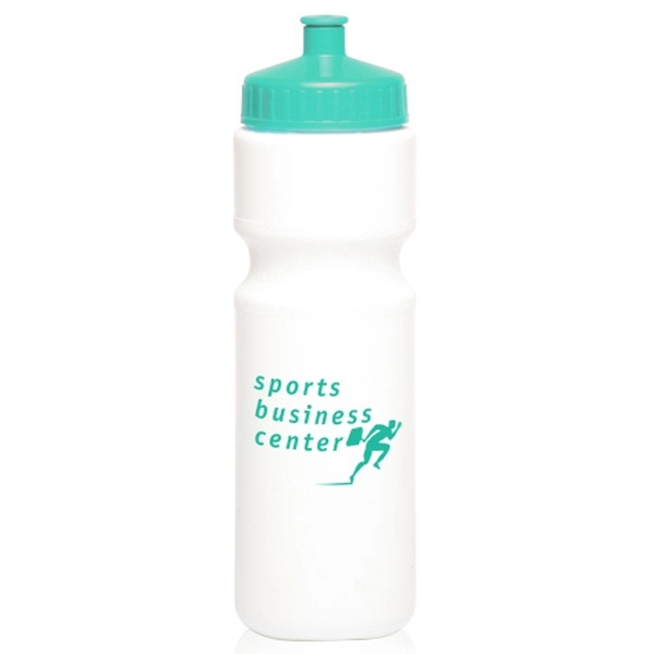 28 oz. Push Cap Plastic Water Bottle - 28 oz. Push Cap Plastic Water Bottle - Image 2 of 17