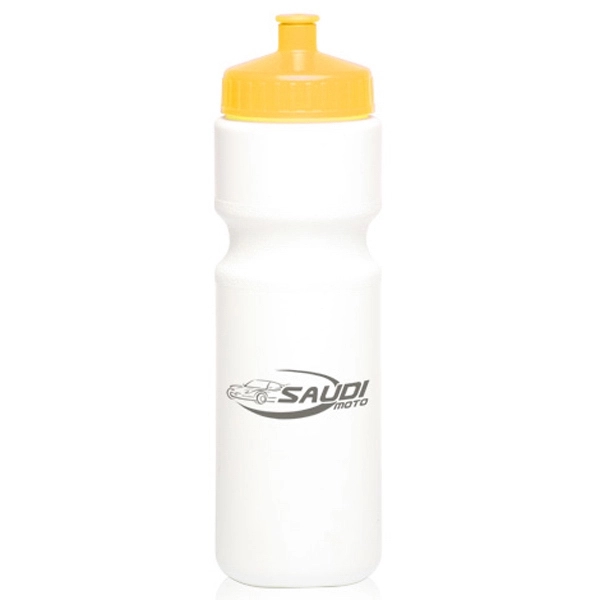 28 oz. Push Cap Plastic Water Bottle - 28 oz. Push Cap Plastic Water Bottle - Image 1 of 17