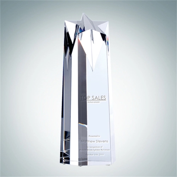 Star Obelisk Crystal Award