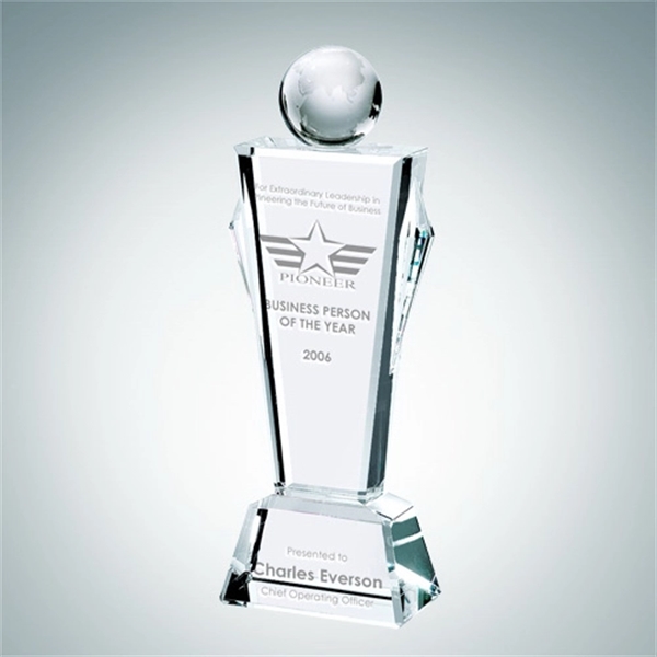 Conqueror Globe Crystal Award