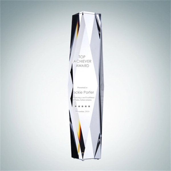 Custom Crystal Glass President Tower Award