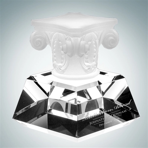 Pate de verre Crystal Glass Highest Honor