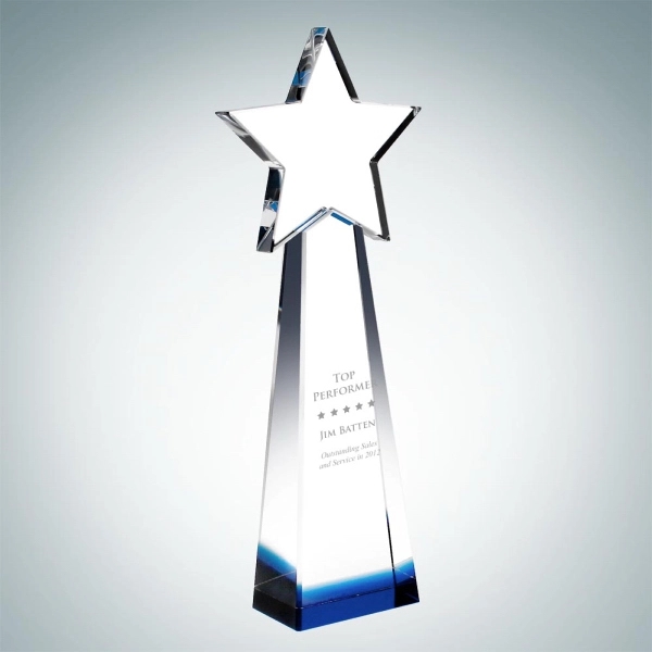 Crystal Blue Star Goddess Tower award