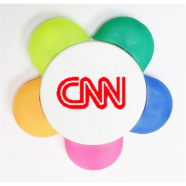 Flower shape 5 color highlighter marker - Flower shape 5 color highlighter marker - Image 0 of 0