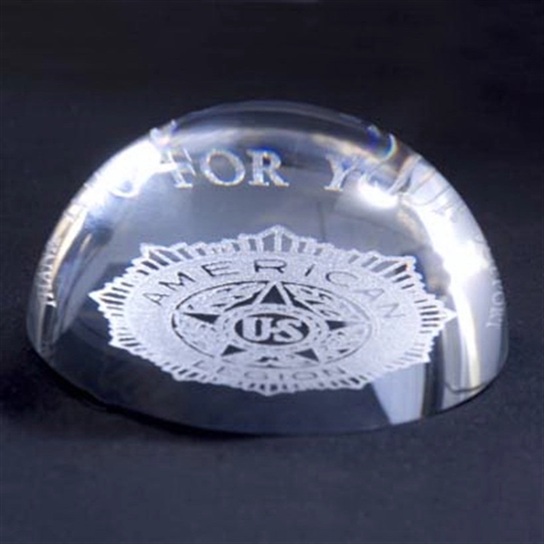 Dome Crystal Paperweight - Dome Crystal Paperweight - Image 0 of 0
