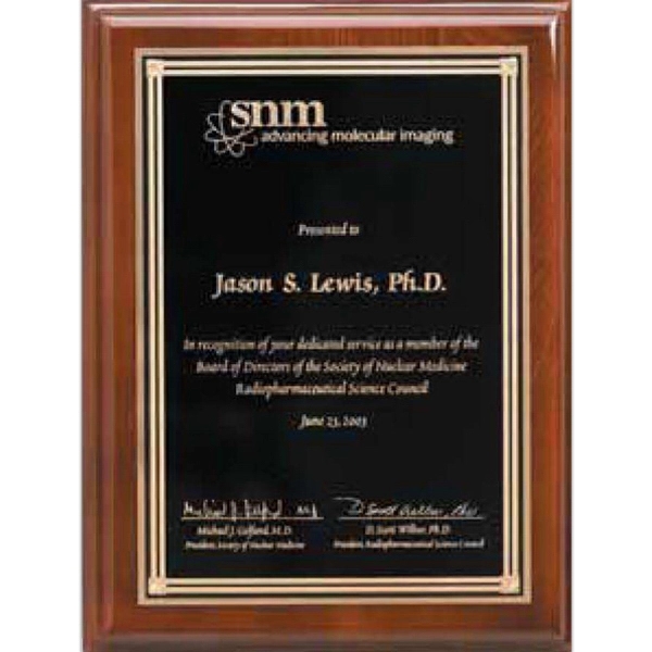 Walnut Plaque - Walnut Plaque - Image 0 of 0