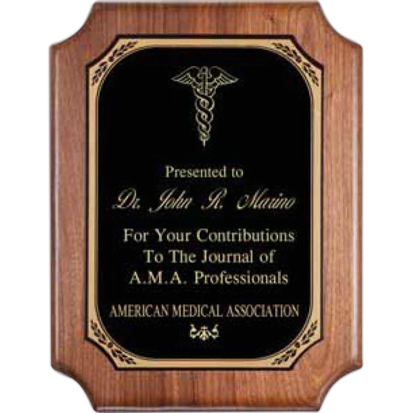 Walnut Plaque - Walnut Plaque - Image 1 of 1