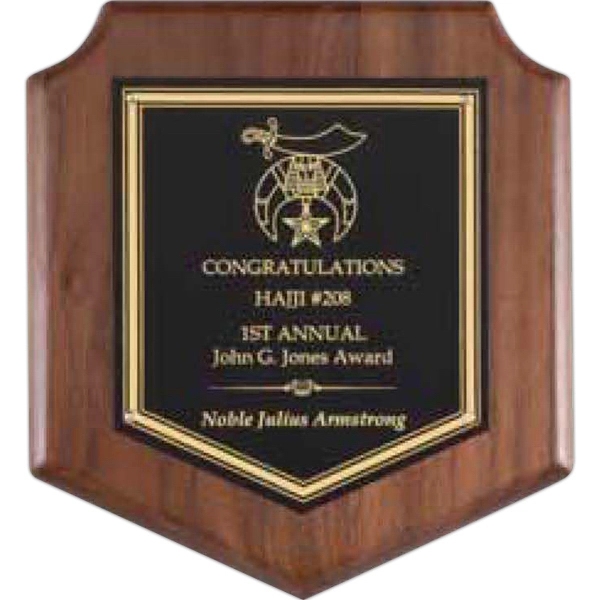 Walnut Plaque - Walnut Plaque - Image 0 of 0