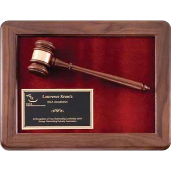 Gavel Plaque - Gavel Plaque - Image 0 of 0