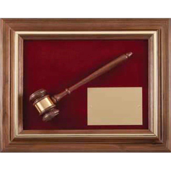 Gavel Plaque - Gavel Plaque - Image 1 of 1