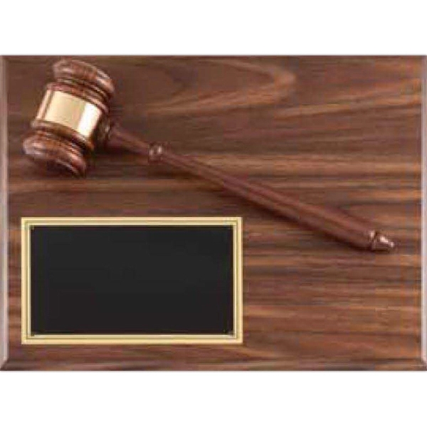 Gavel Plaque - Gavel Plaque - Image 1 of 1